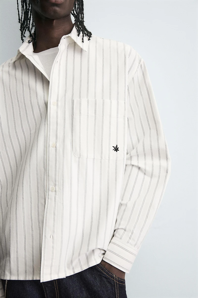 STRIPED POCKET SHIRT