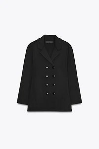 GILET CROISÉ EN MAILLE