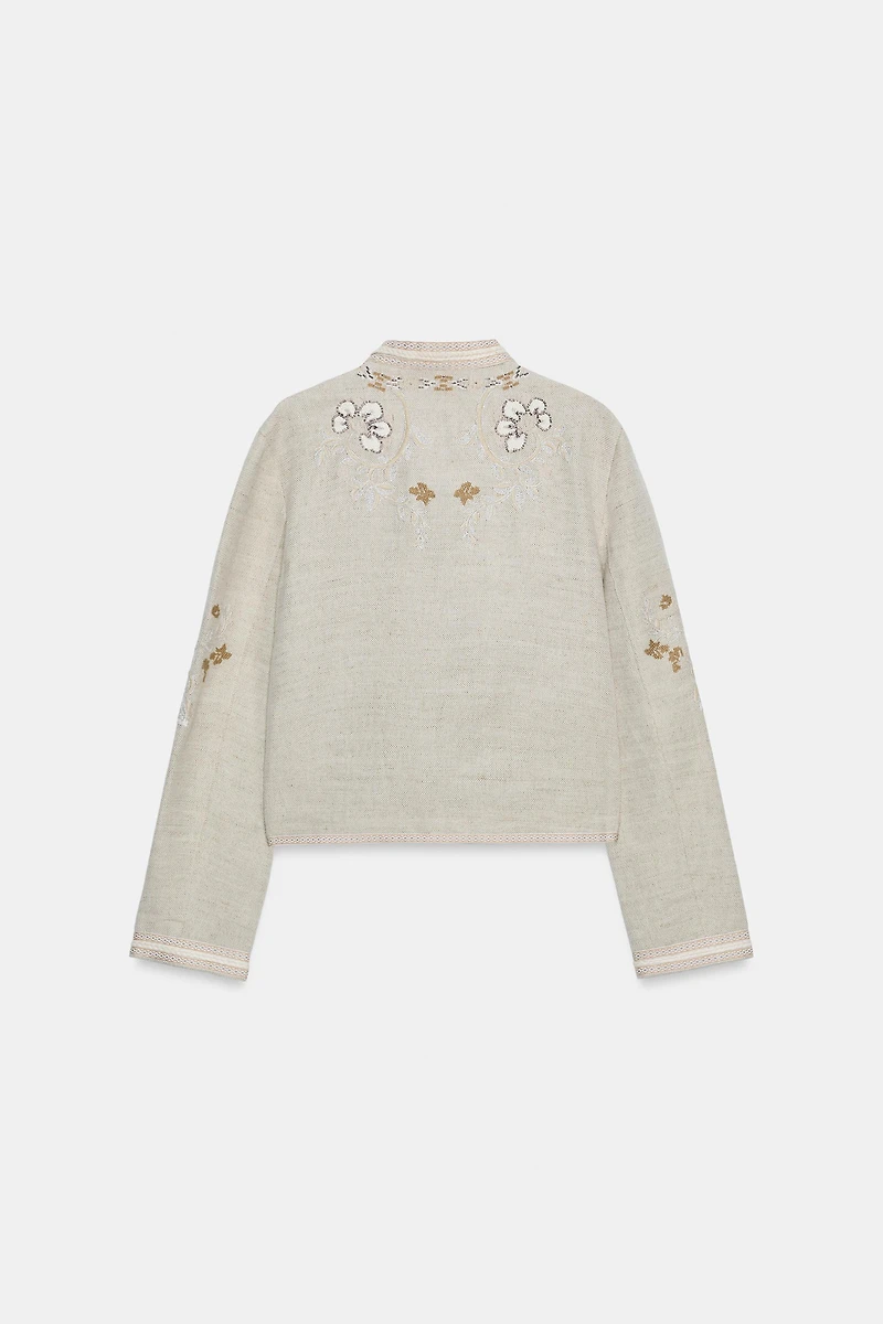 EMBROIDERED ZW COLLECTION JACKET