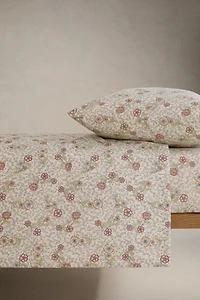KIDS FLORAL COTTON DUVET COVER