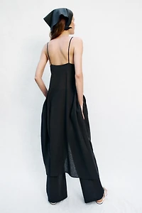 LONG LINEN CAMISOLE