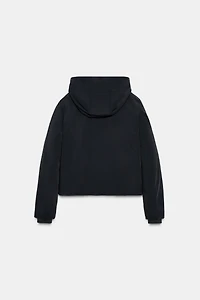 WATER REPELLENT WINDPROOF HOODIE JACKET