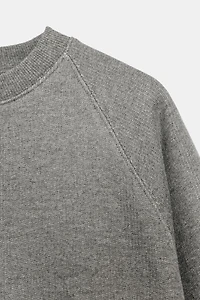 OVERSIZED RIB SWEATSHIRT