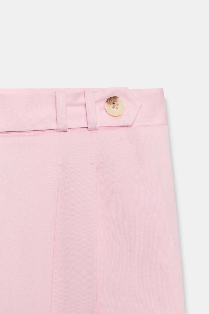 PANTALON LARGE À PINCES