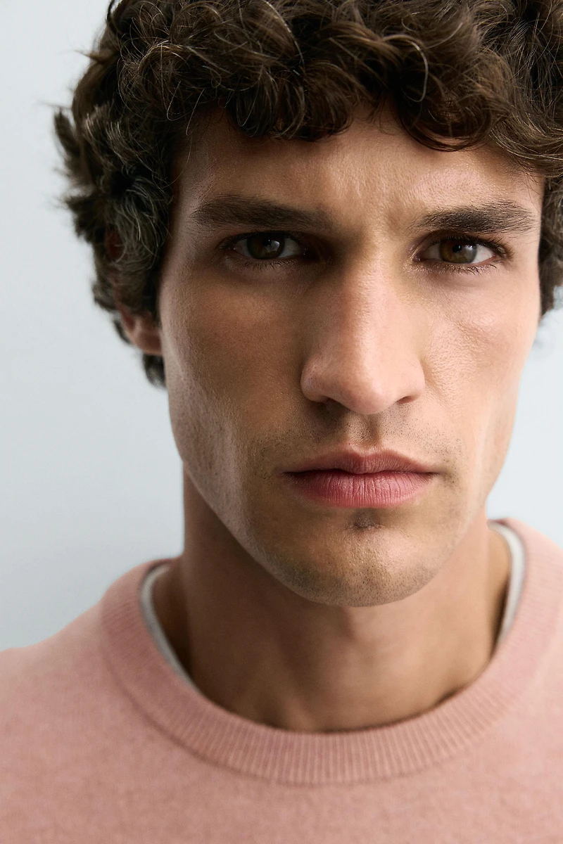 WOOL CASHMERE SWEATER
