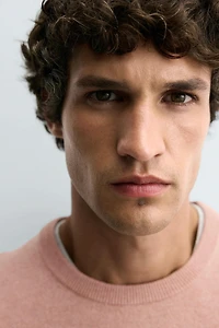 WOOL CASHMERE SWEATER