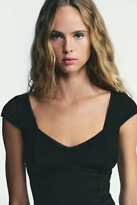 LYOCELL LACE TOP