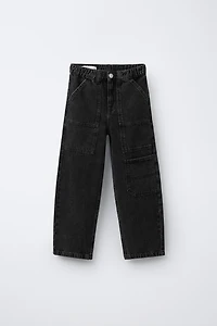 JEAN BAGGY À POCHES