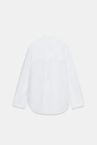 TIED POPLIN SHIRT ZW COLLECTION