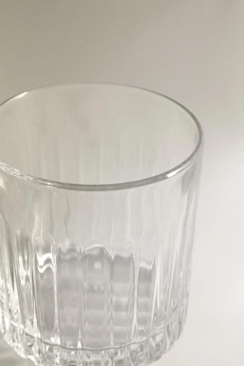 VERRE CRISTALLIN RELIEF