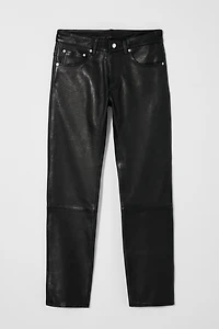 LEATHER PANTS BOBBY GILLESPIE X ZARA