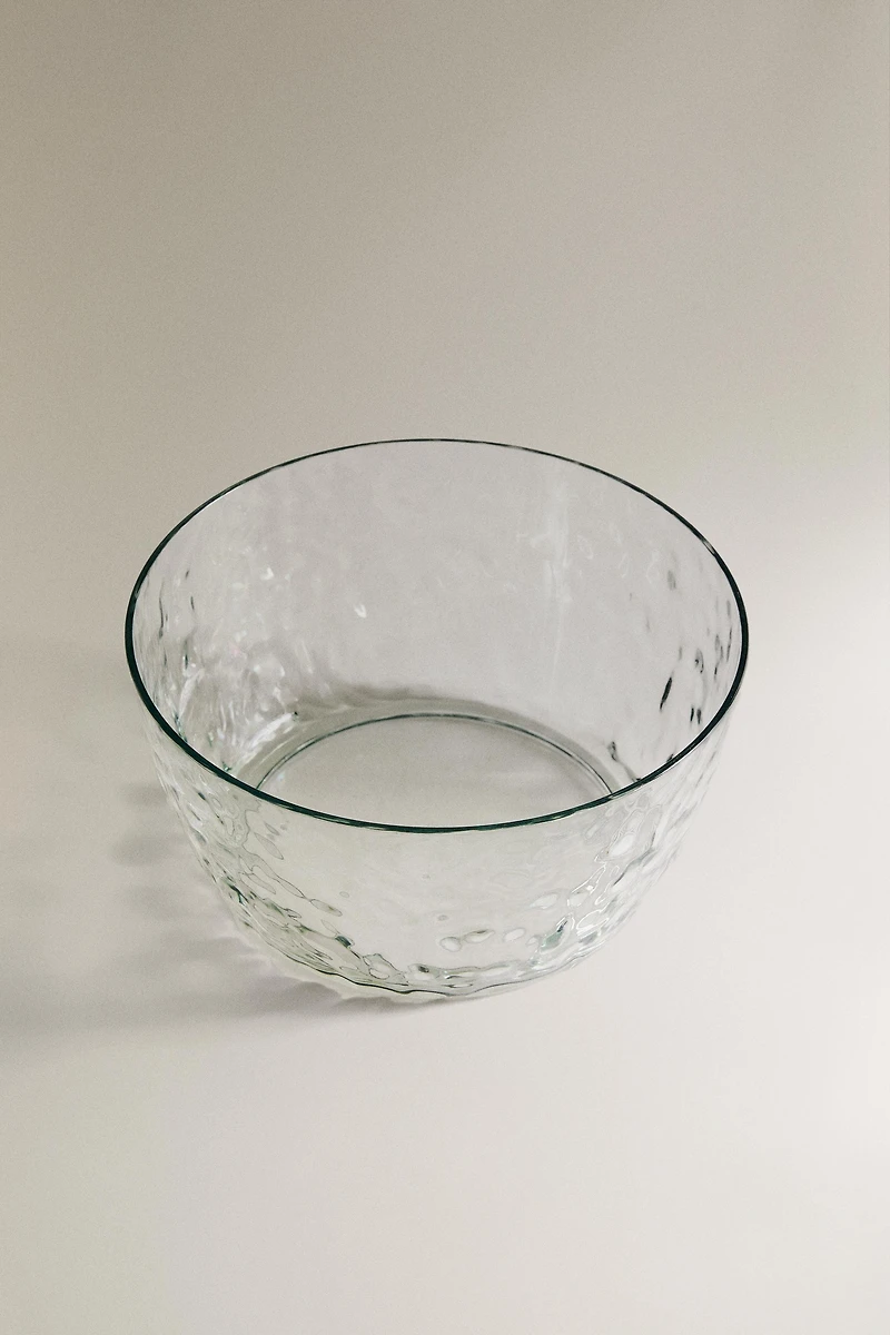 TEXTURED ACRYLIC BOWL