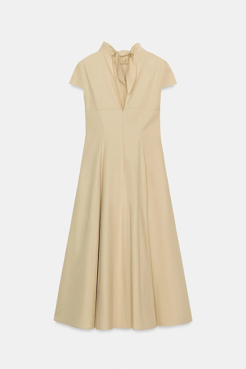 TRENCH MIDI DRESS
