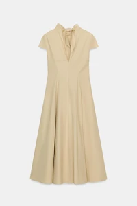 TRENCH MIDI DRESS