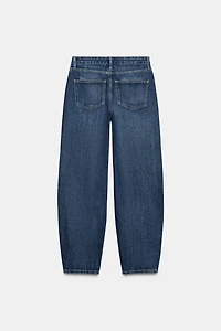 ZW COLLECTION BARREL MID-RISE JEANS
