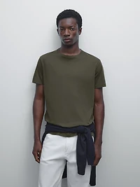 100% mercerised cotton T-shirt