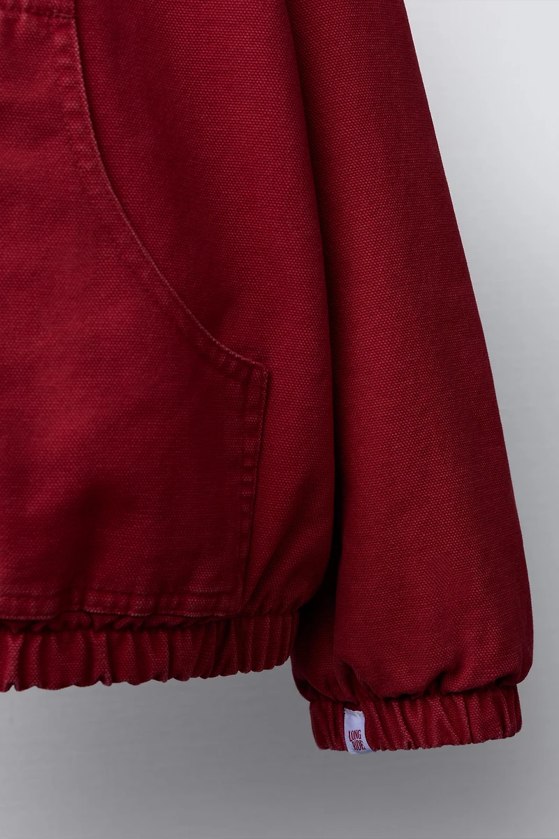 HORSE PRINT BOMBER JACKET