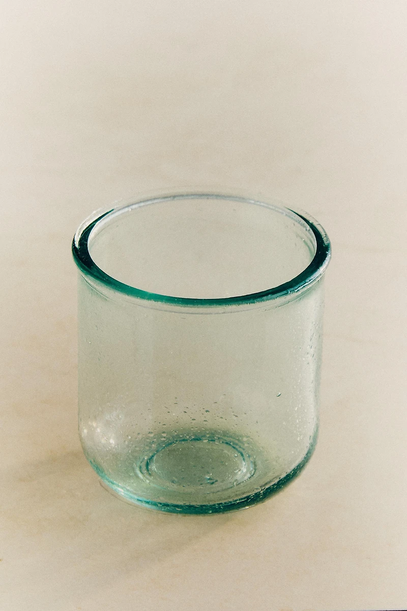 BUBBLE GLASS TOOTHBRUSH TUMBLER