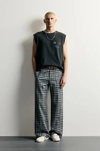 WASHED GRAPHIC KNIT TANK TOP