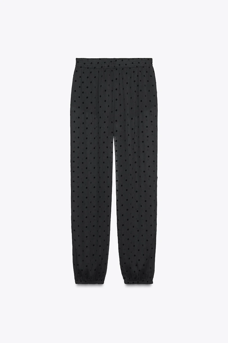 POLKA DOT BALLOON PANTS