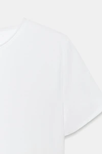 T-SHIRT LAVÉ À MANCHES COURTES
