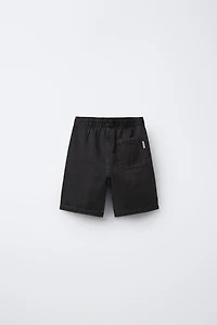 LOOSE DENIM BERMUDA SHORTS