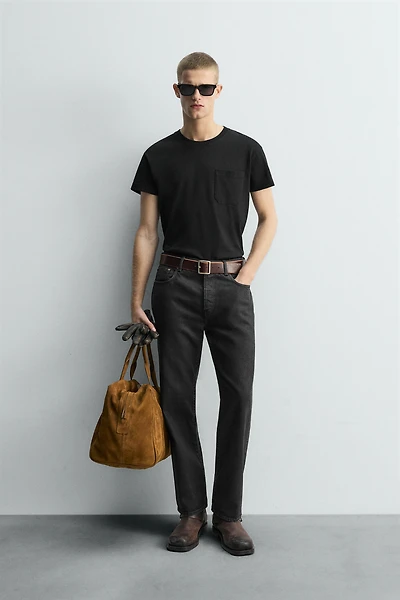 RELAXED FIT POCKET T-SHIRT