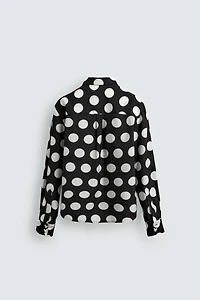 POLKA DOT SHIRT HARRY LAMBERT FOR ZARA X DISNEY
