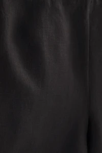 LINEN SHORTS