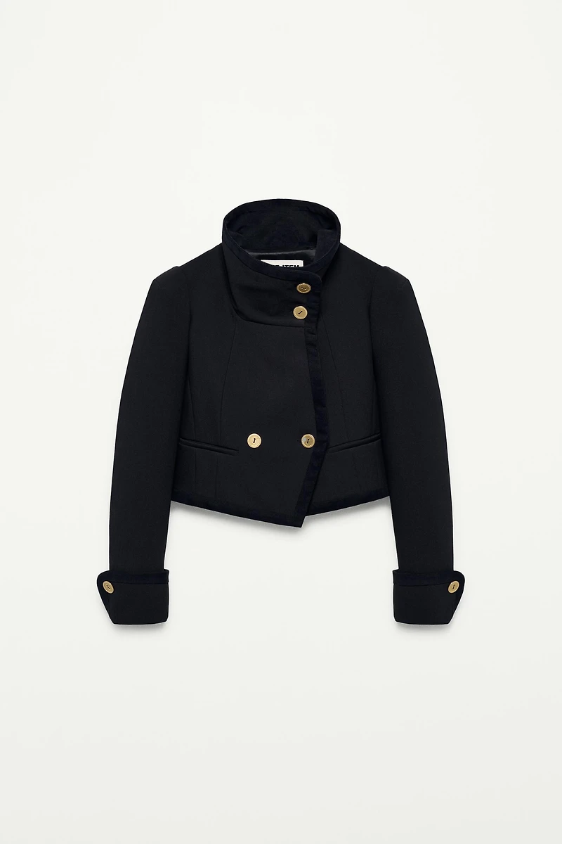 VESTE COURTE BOUTONS - THE ITEM ZARA WOMAN