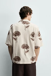 FLORAL EMBROIDERED SHIRT