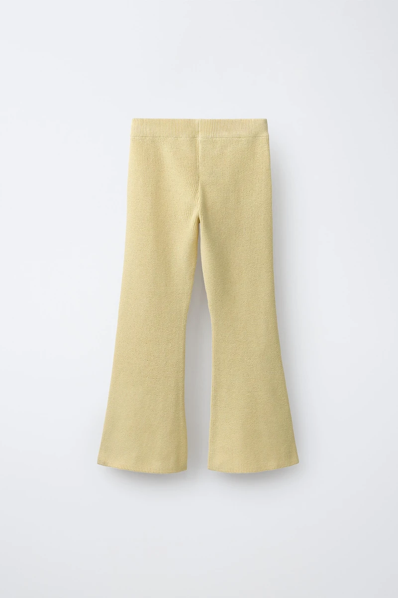 FLARE KNIT PANTS