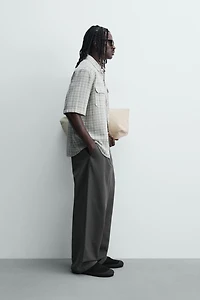 CHEMISE RELAXED FIT À CARREAUX