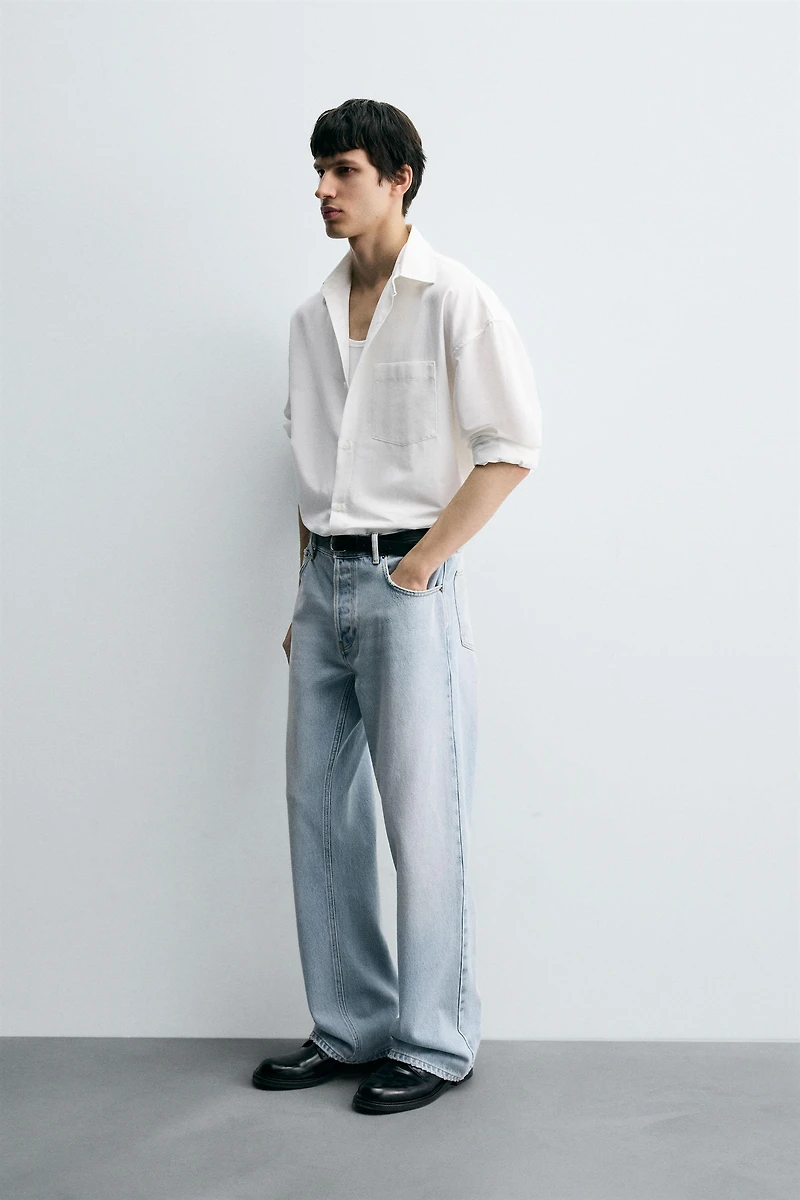 FLARED FIT JEANS