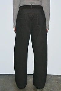 ZW COLLECTION STRIPED WIDE LEG PANTS