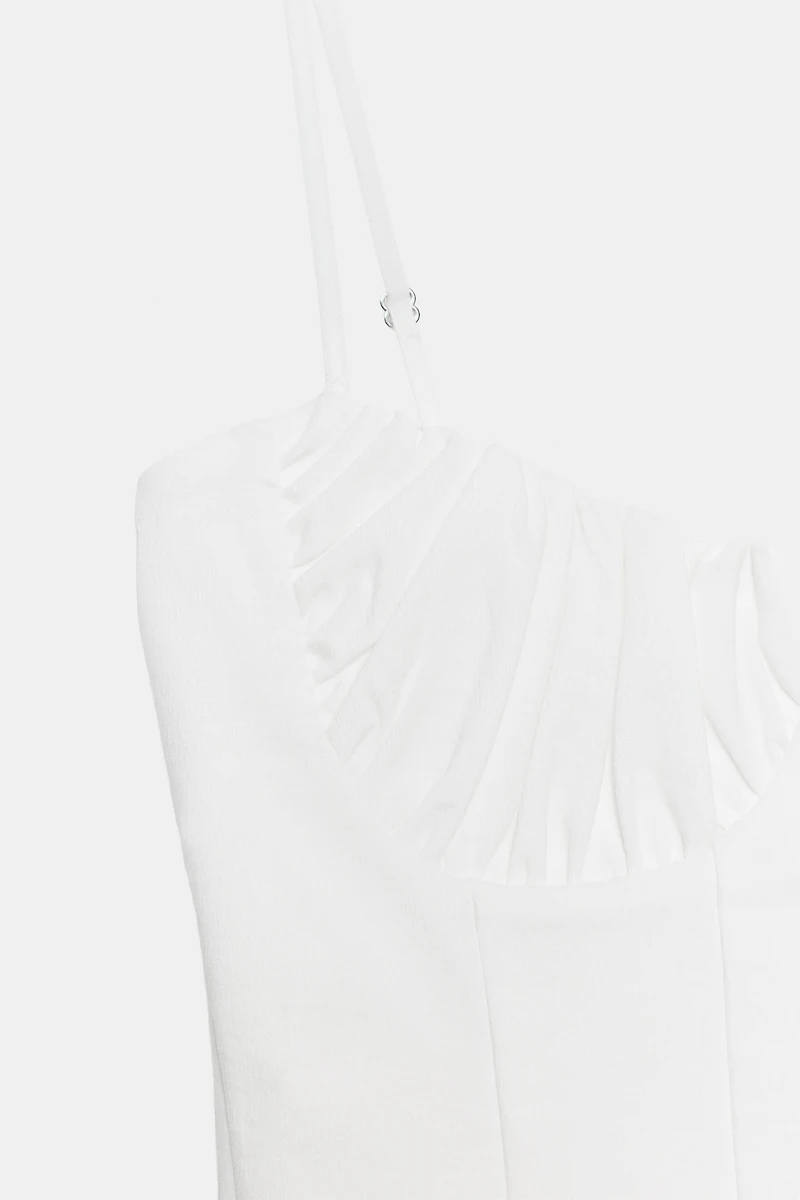 RUCHED CORSET TOP