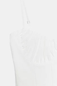 RUCHED CORSET TOP