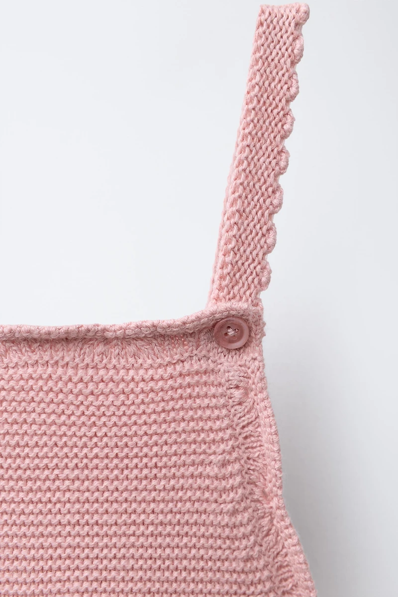 LINKS KNIT OVERALLS