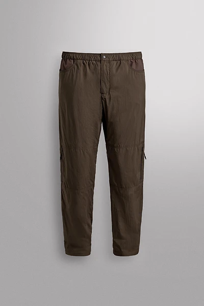 CONTRASTING LINING CARGO PANTS