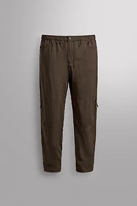 CONTRASTING LINING CARGO PANTS