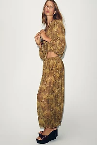 PANTALON BOUFFANT IMPRIMÉ
