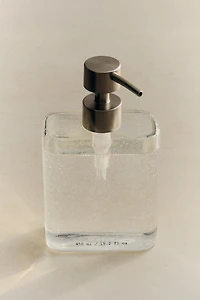 DISTRIBUTEUR DE SAVON EN BOROSILICATE
