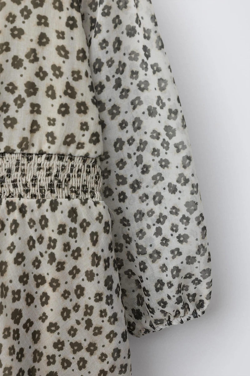 FLORAL PRINT DRESSZ