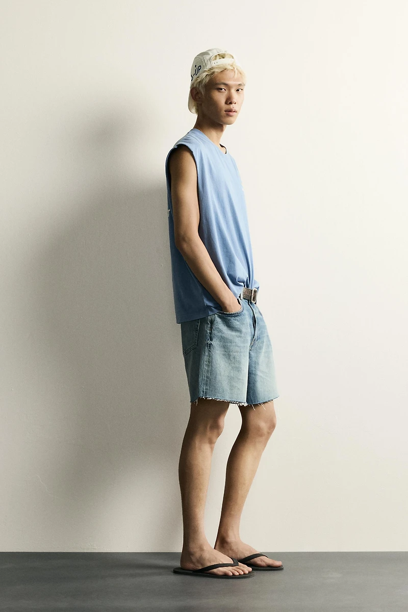 RELAXED FIT CALIFORNIA PRINT TANK TOP