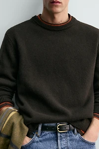 PULL EN LAINE - CACHEMIRE AARON LEVINE X ZARA
