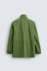 RELAXED FIT PARKA WITH POCKETS
