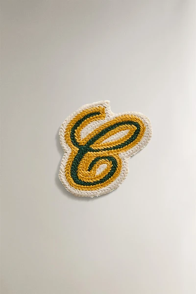 COTTON LETTER C PATCH