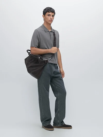 Polo en maille de coton