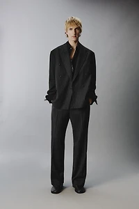 PINSTRIPE SUIT PANTS