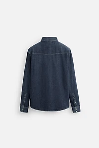CHEMISE EN DENIM WESTERN
